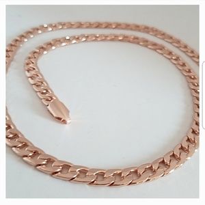 Rose gold necklace New!